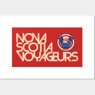 Defunct Nova Scotia Voyageurs Hockey Team Posters and Art